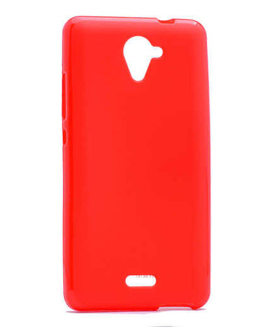 Casper Via E2 Kılıf Zore Süper Silikon Kapak Kırmızı