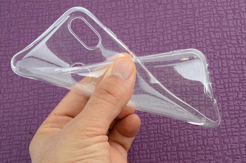 Casper Via E3 Kılıf Zore Süper Silikon Kapak Renksiz