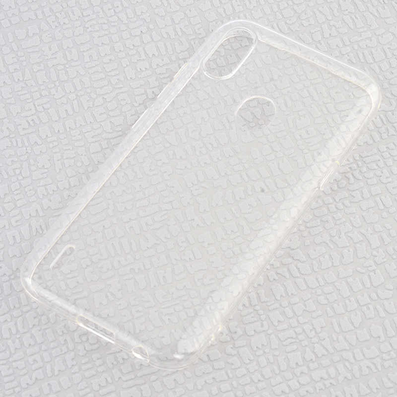 Casper Via E3 Kılıf Zore Süper Silikon Kapak Renksiz