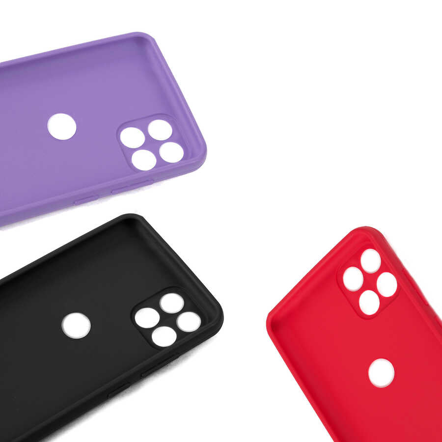 Casper Via E30 Kılıf Zore Biye Silikon Mor