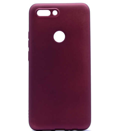 Casper Via F2 Kılıf Zore Premier Silikon Mürdüm