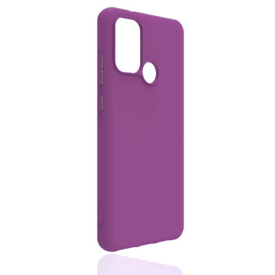 Casper Via F20 Kılıf Zore Biye Silikon Mor