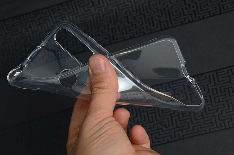 Casper Via F3 Kılıf Zore Süper Silikon Kapak Renksiz