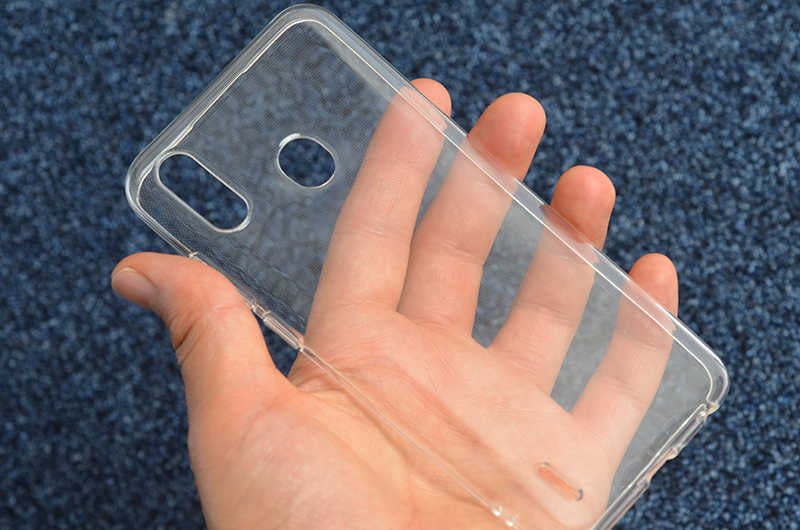 Casper Via G4 Kılıf Zore Süper Silikon Kapak Renksiz