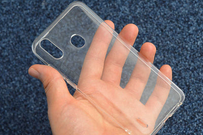 Casper Via G4 Kılıf Zore Süper Silikon Kapak Renksiz