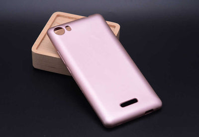 Casper Via M1 Kılıf Zore Premier Silikon Kapak Rose Gold