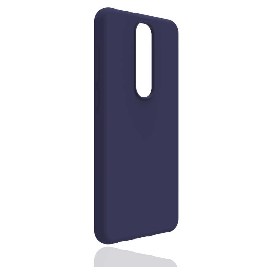 Casper Via P3 Kılıf Zore Biye Silikon Lacivert