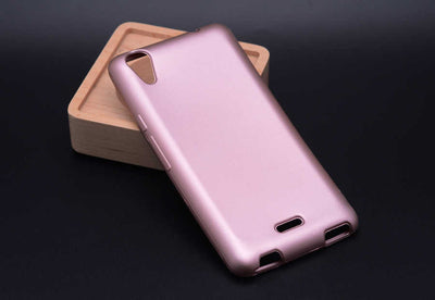 Casper Via V3 Kılıf Zore Premier Silikon Kapak Rose Gold