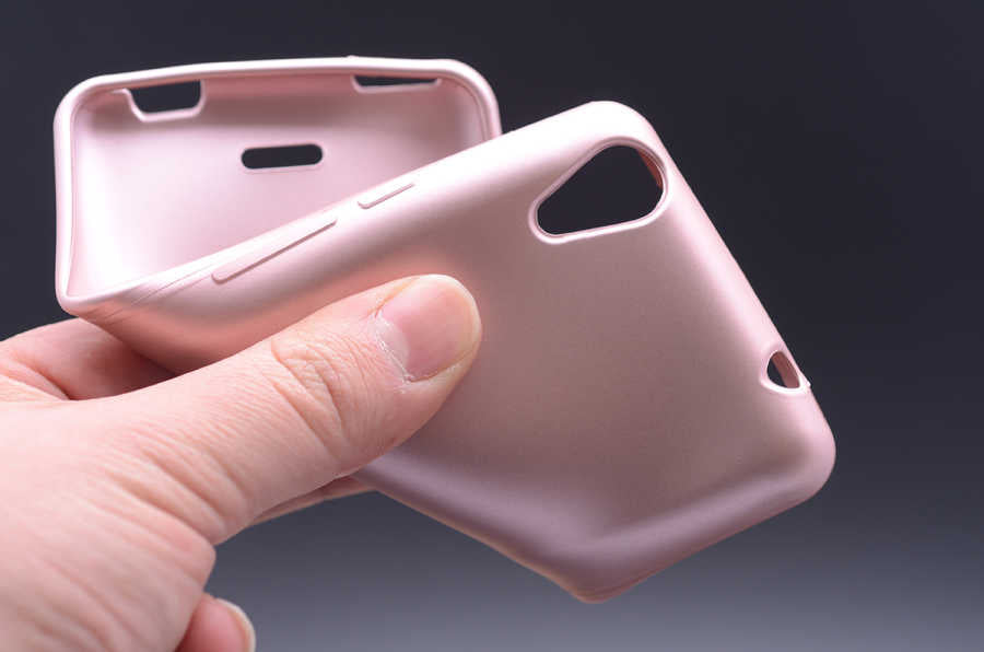 Casper Via V3 Kılıf Zore Premier Silikon Kapak Rose Gold