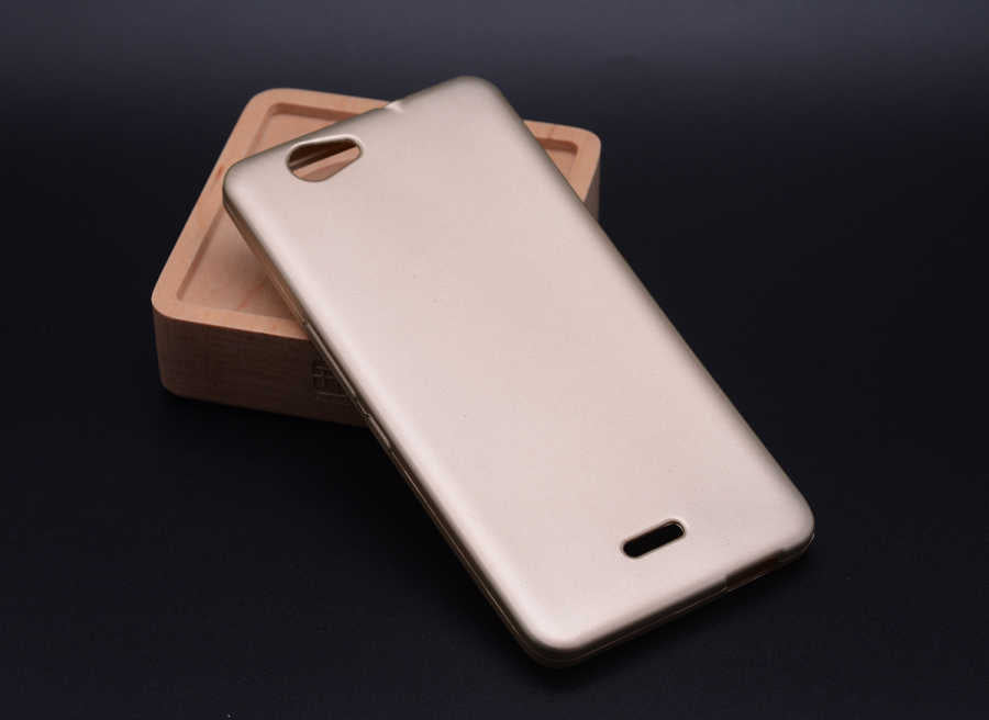 Casper Via V5 Kılf Zore Premier Silikon Kapak Gold