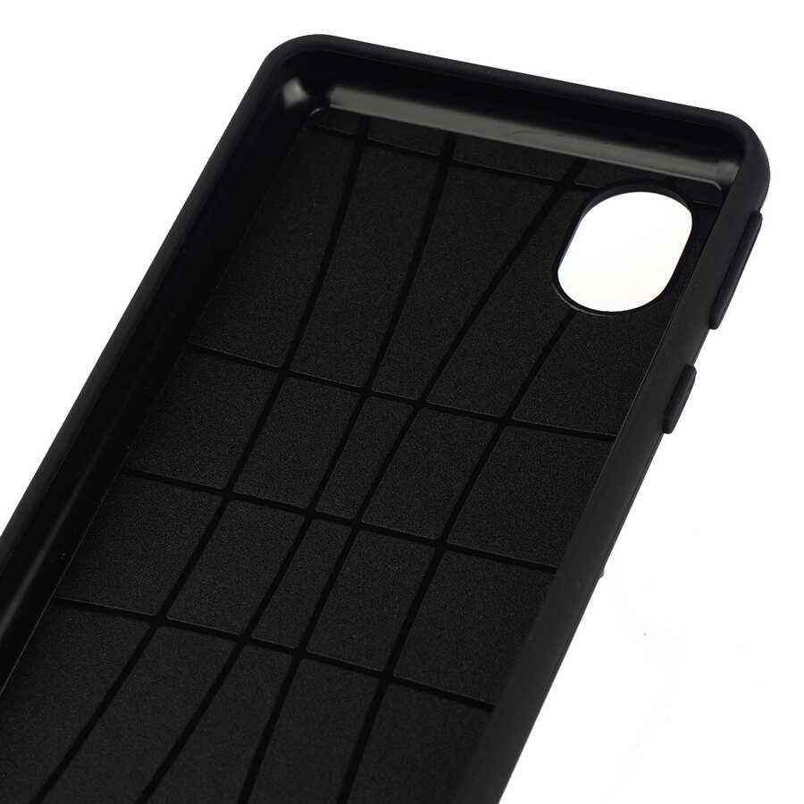 Galaxy A01 Core Kılıf Zore Biye Silikon Gold