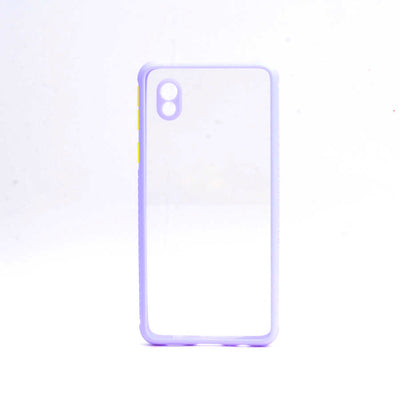 Galaxy A01 Core Kılıf Zore Kaff Kapak Mor