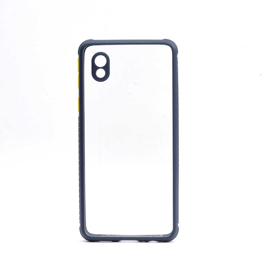 Galaxy A01 Core Kılıf Zore Kaff Kapak Lacivert