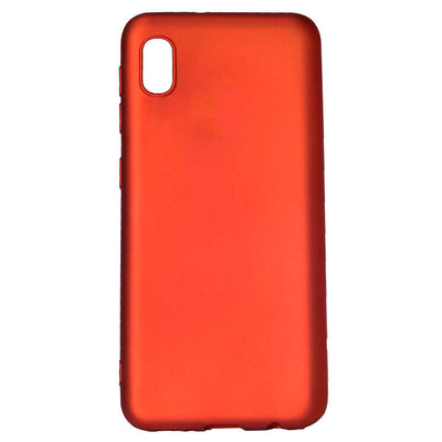 Galaxy A01 Core Kılıf Zore Premier Silikon Kapak Kırmızı