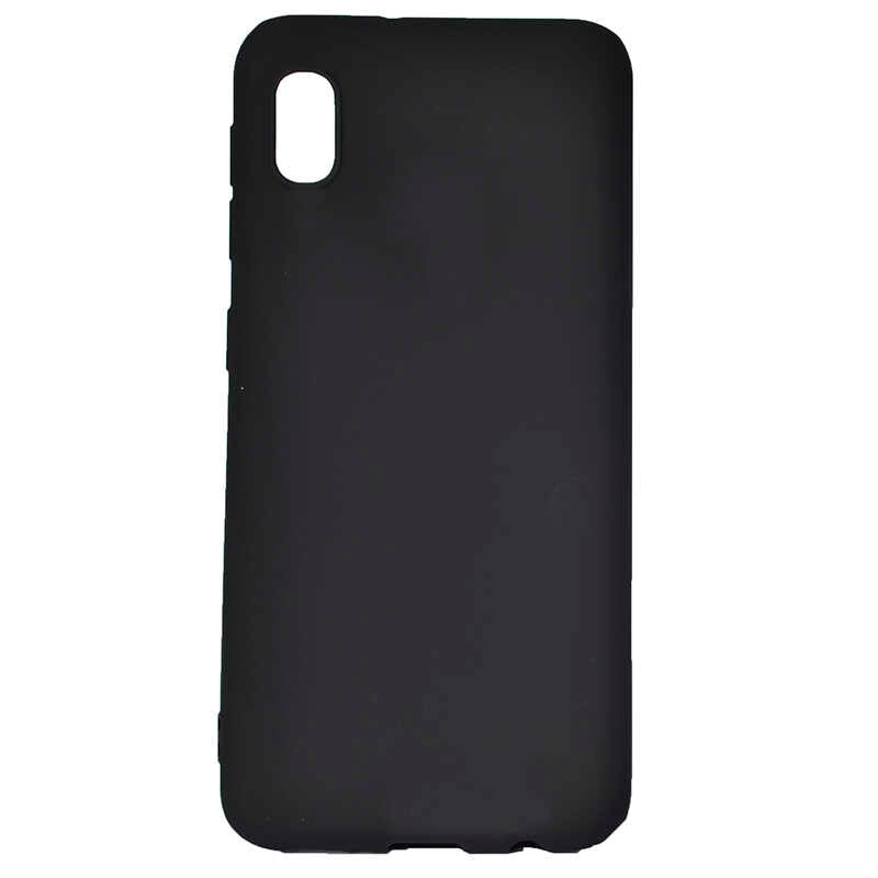 Galaxy A01 Core Kılıf Zore Premier Silikon Kapak Siyah