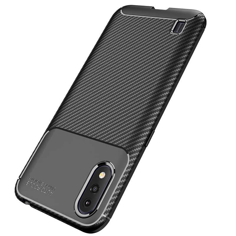 Galaxy A01 Kılıf Zore Negro Silikon Kapak Lacivert