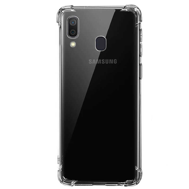 Galaxy A01 Kılıf Zore Nitro Anti Shock Silikon Renksiz