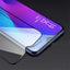 Galaxy A01 Zore Kenarları Kırılmaya Dayanıklı Cam Ekran Koruyucu Siyah