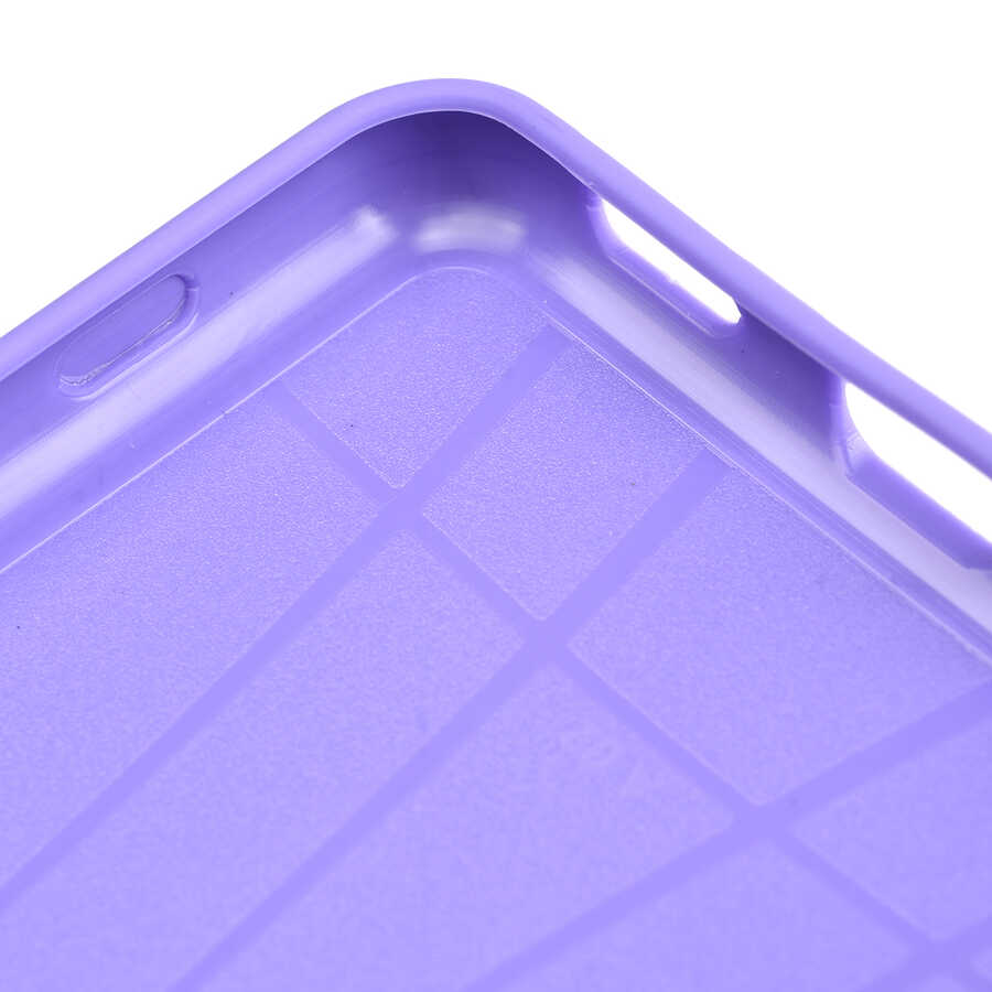 Galaxy A02 Kılıf Zore Biye Silikon Mavi