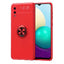 Galaxy A02 Kılıf Zore Ravel Silikon Kapak Kırmızı