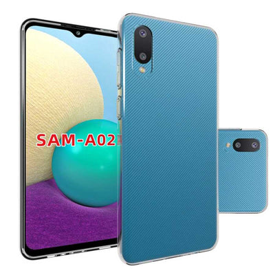 Galaxy A02 Kılıf Zore Süper Silikon Kapak Renksiz