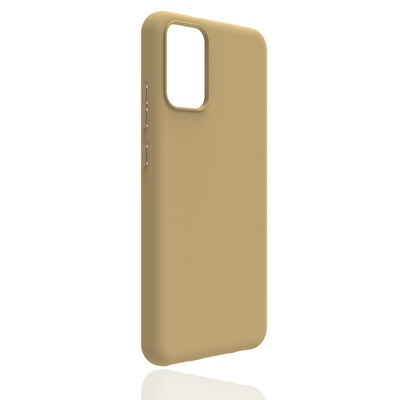 Galaxy A02S Kılıf Zore Biye Silikon Gold