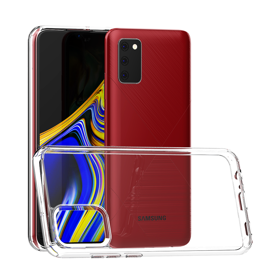 Galaxy A02S Kılıf Zore Coss Kapak Renksiz