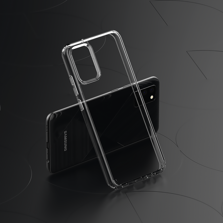 Galaxy A02S Kılıf Zore Coss Kapak Renksiz