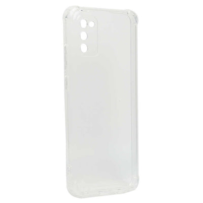 Galaxy A02S Kılıf Zore Kamera Korumalı Nitro Anti Shock Silikon Renksiz