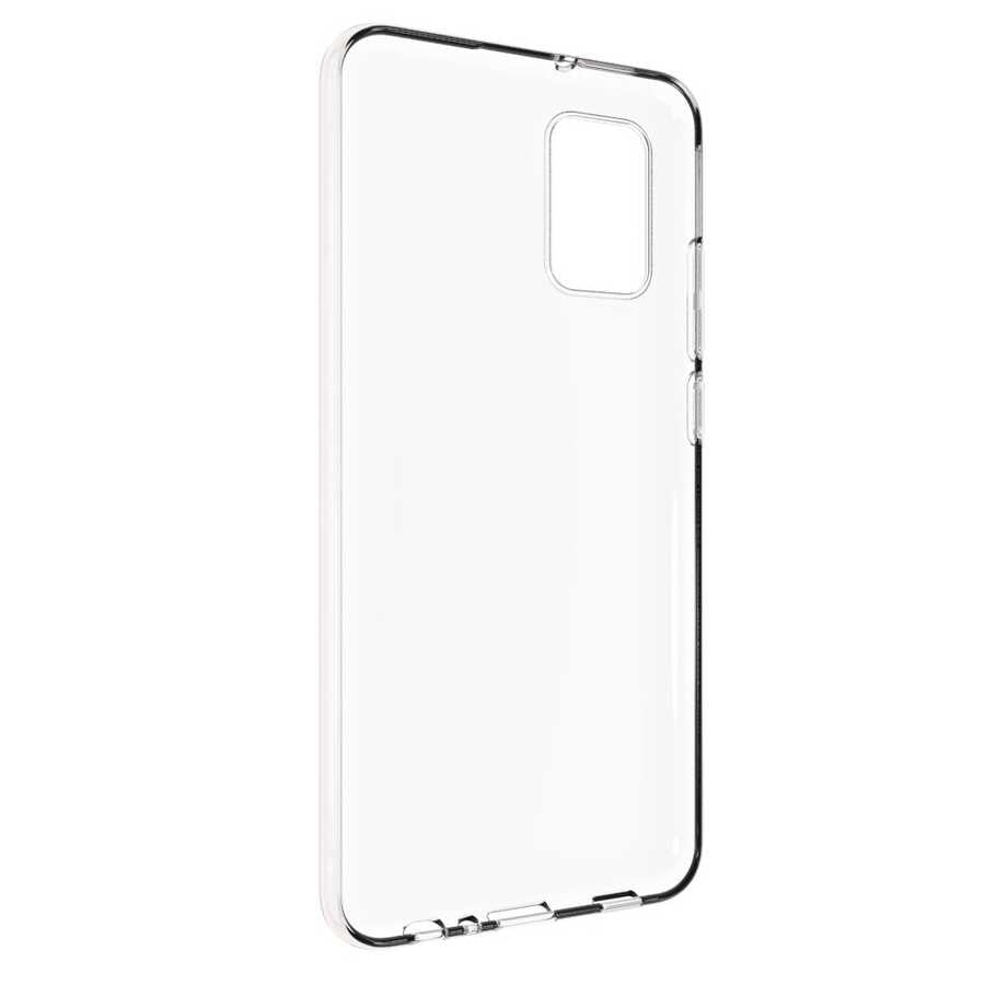 Galaxy A02S Kılıf Zore Süper Silikon Kapak Renksiz