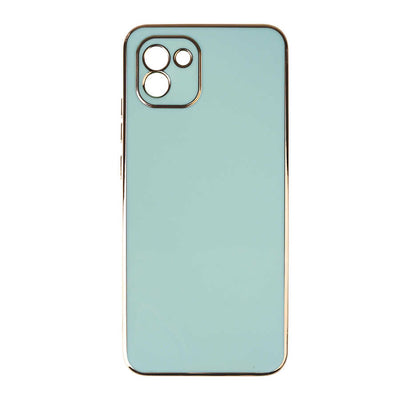 Galaxy A03 Kılıf Zore Bark Kapak Açık Yeşil