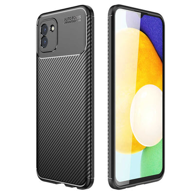 Galaxy A03 Kılıf Zore Negro Silikon Kapak Siyah
