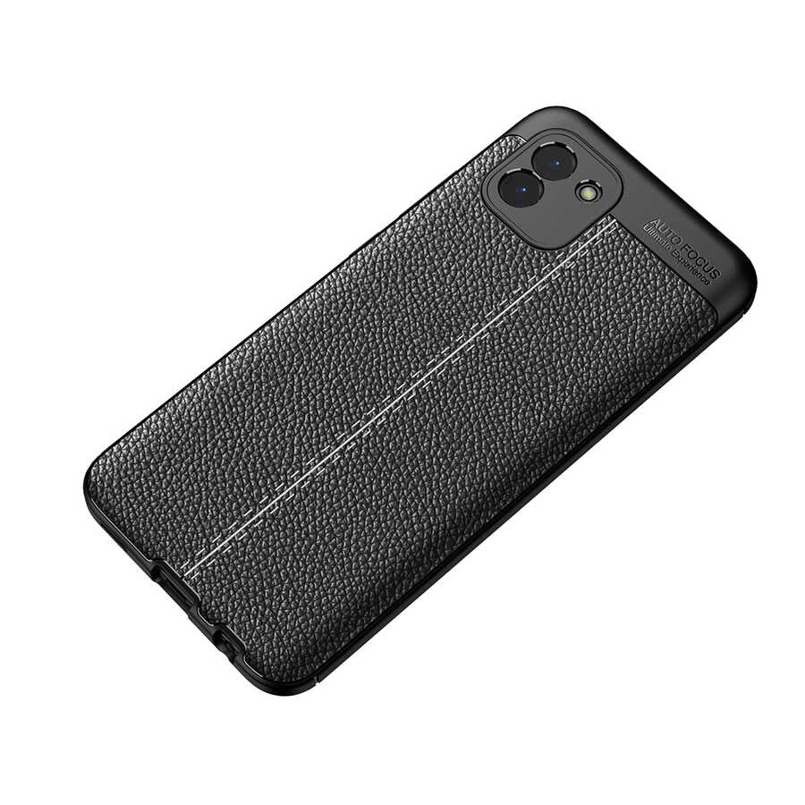 Galaxy A03 Kılıf Zore Niss Silikon Kapak Lacivert