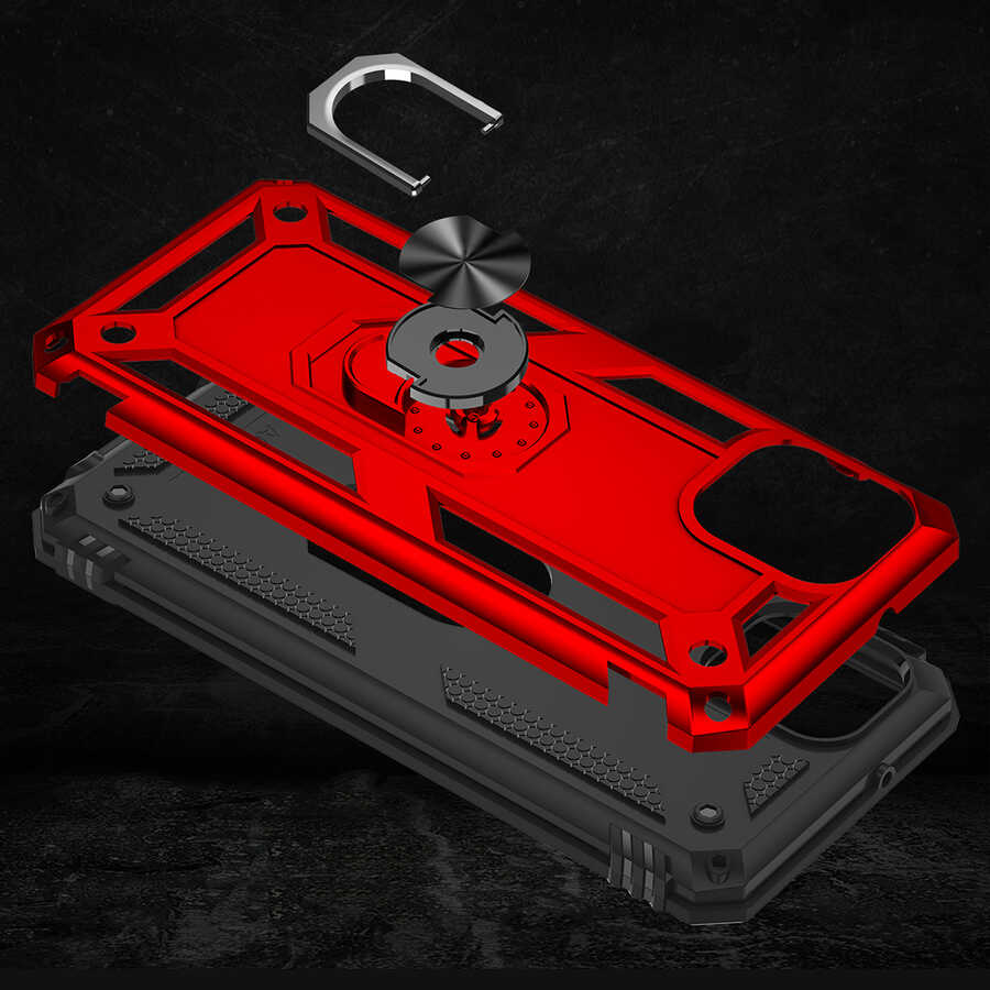 Galaxy A03 Kılıf Zore Vega Kapak Mavi