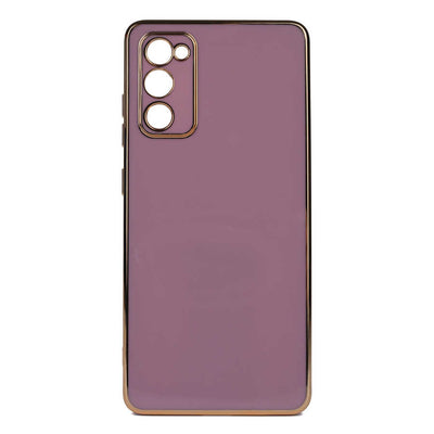 Galaxy A03S Kılıf Zore Bark Kapak Mor
