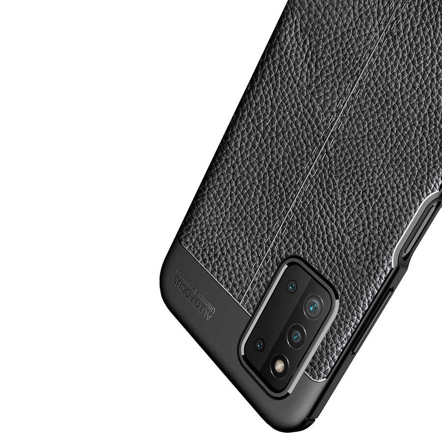 Galaxy A03S Kılıf Zore Niss Silikon Kapak Lacivert