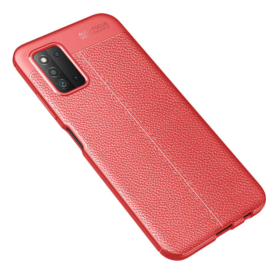 Galaxy A03S Kılıf Zore Niss Silikon Kapak Lacivert