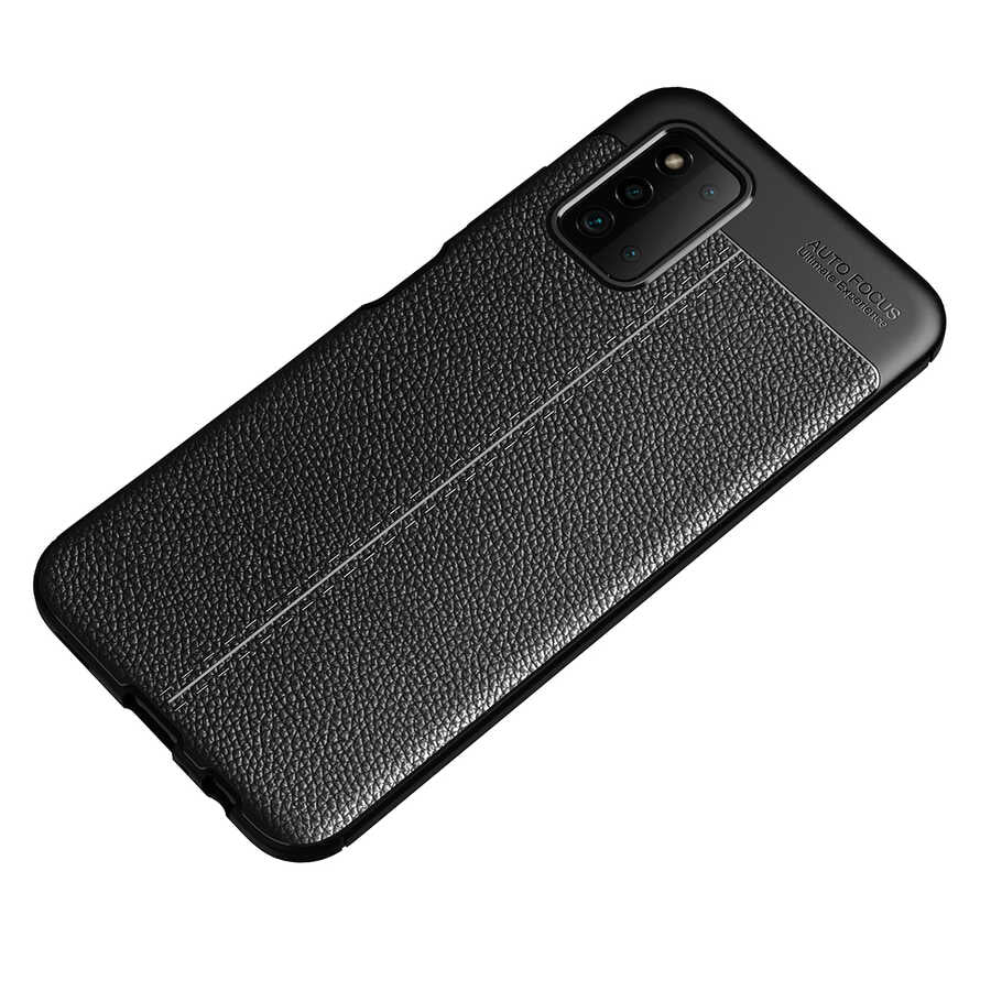 Galaxy A03S Kılıf Zore Niss Silikon Kapak Kırmızı