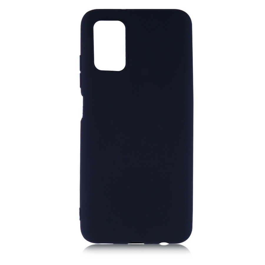 Galaxy A03S Kılıf Zore Premier Silikon Kapak Siyah