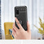 Galaxy A03s Kılıf Zore Ravel Silikon Kapak Mavi