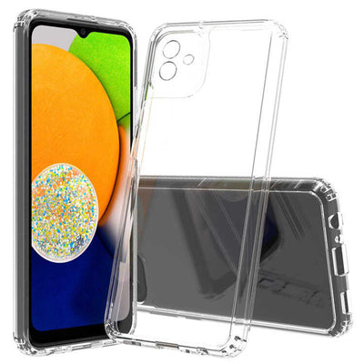 Galaxy A04 Kılıf Zore 2mm Anti Shock Silikon Renksiz
