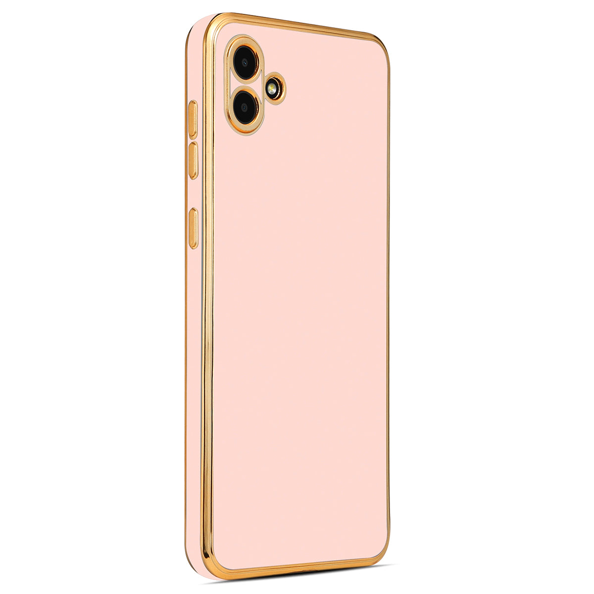 Galaxy A04 Kılıf Zore Bark Kapak Rose Gold