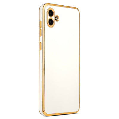 Galaxy A04 Kılıf Zore Bark Kapak Beyaz