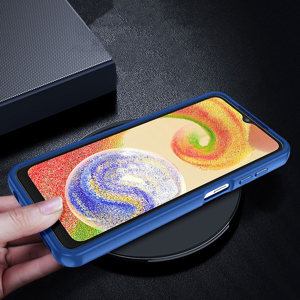 Galaxy A04 Kılıf Zore Flora Kapak Lila