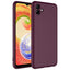 Galaxy A04 Kılıf Zore Mara Lansman Kapak Koyu Mor