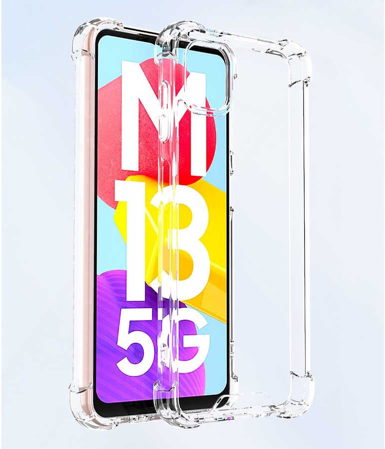 Galaxy A04 Kılıf Zore Nitro Anti Shock Silikon Renksiz