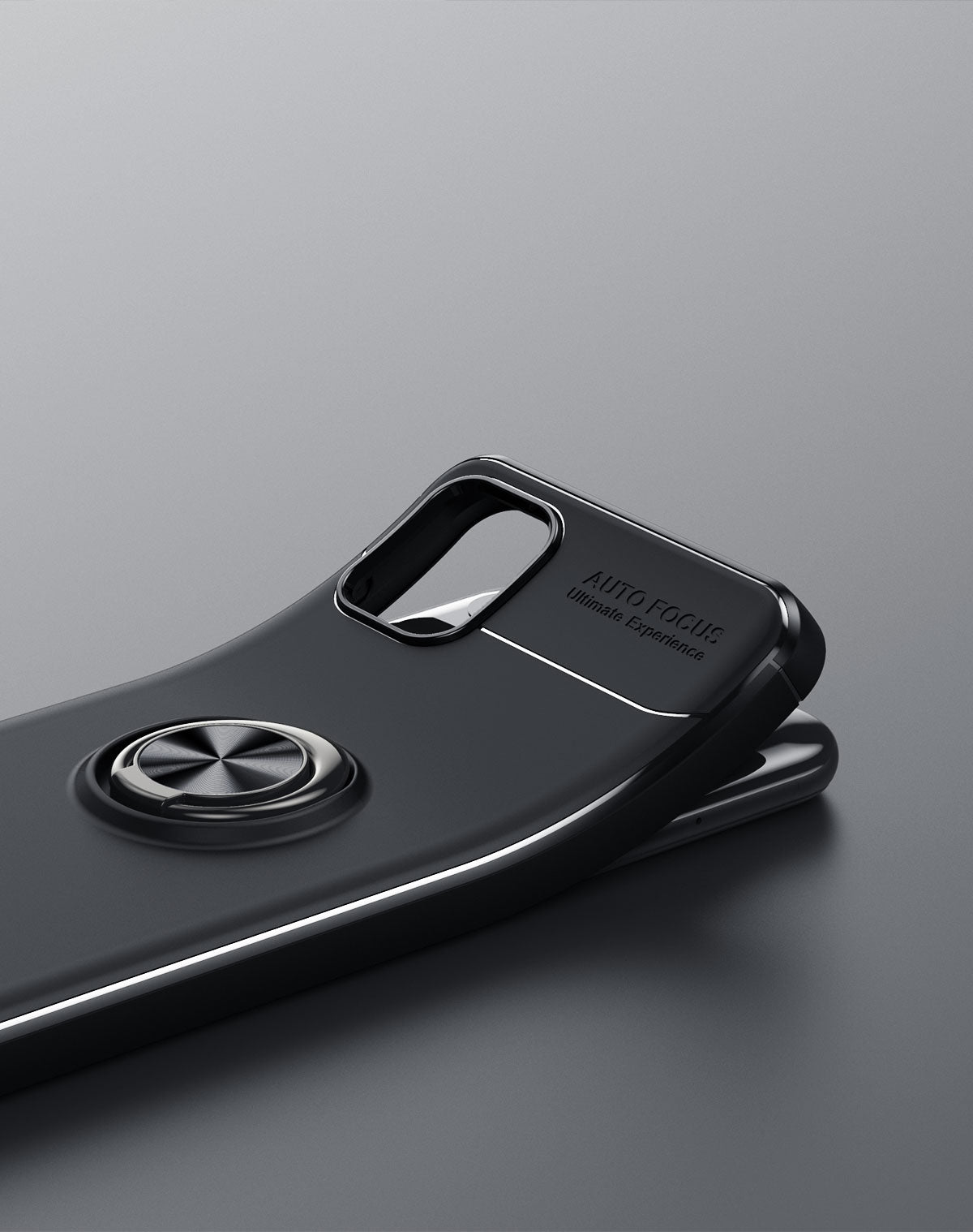 Galaxy A04E Kılıf Zore Ravel Silikon Kapak Siyah