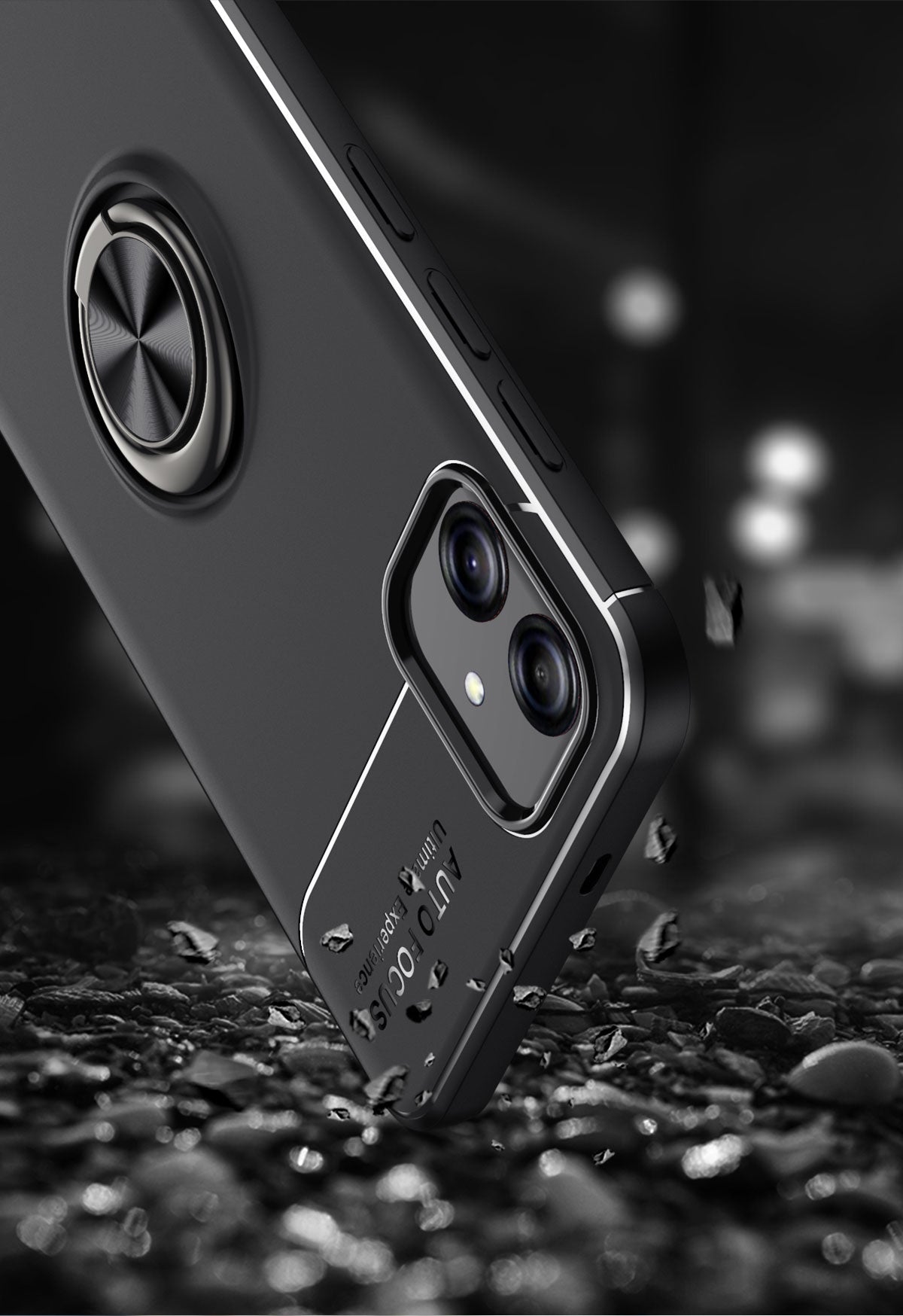 Galaxy A04E Kılıf Zore Ravel Silikon Kapak Mavi