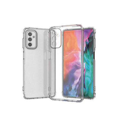 Galaxy A04S Kılıf Zore 2mm Anti Shock Silikon Renksiz