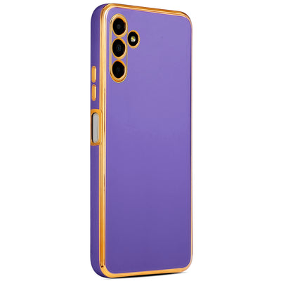 Galaxy A04S Kılıf Zore Bark Kapak Derin Mor